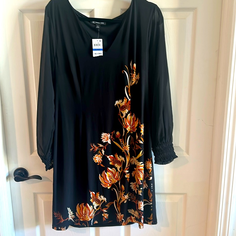 NWT INC Fall Shift Dress Size XL